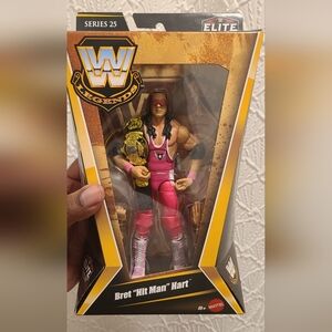 BRET “HITMAN” HART MATTEL WWE Elite Legends Series 25 TARGET Exclusive